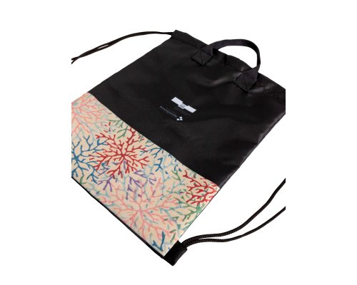 Backpack-bag Routemark Pushkin Museum – Corals (Japanese decorative paper of the late XIX – early XX) ox420