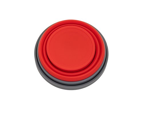 Folding silicone glass Routemark Floppy with lid 200 ml