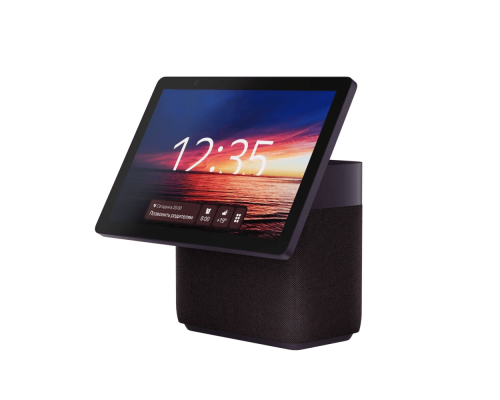 Smart speaker Yandex Station Duo Max with Alice, with Zigbee, 60W, red, YNDX-00055