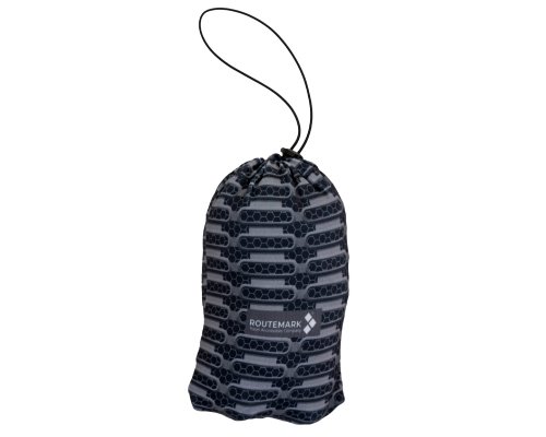 Suitcase cover Routemark Chrome in black M/L (SP240)