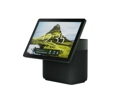 Smart speaker Yandex Station Duo Max with Alice, with Zigbee, 60W, green, YNDX-00055