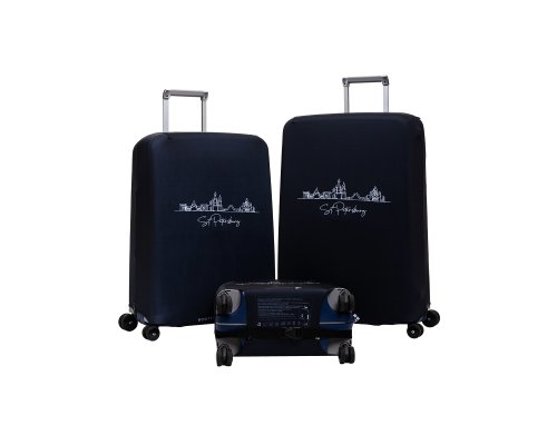 Suitcase cover Routemark St. Petersburg L/XL (SP180)