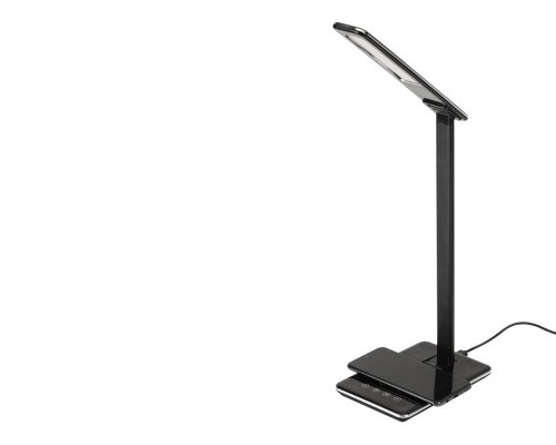 Table Lamp with Wireless Charging Evolt Starline, Black (592107)