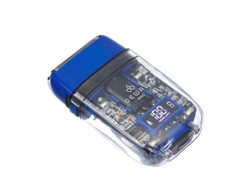 Шейвер для проработки контуров/бороды Dewal Pro Barber Style Neon Blue (03-082 Blue)
