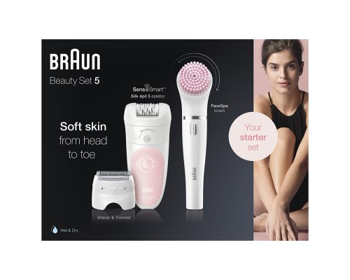 Набор для эпиляции и ухода за кожей Braun Silk-epil 5 Beauty Set SES 5-875