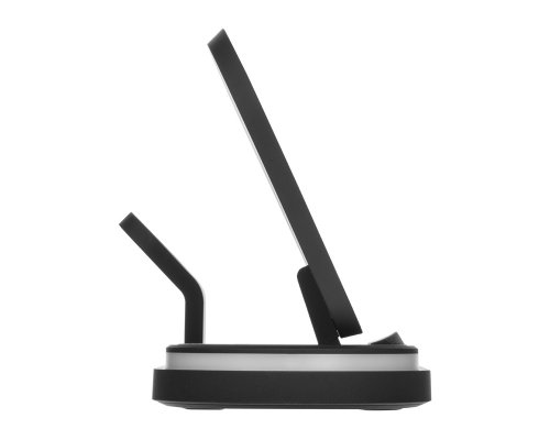 Станция зарядная складная с беспроводной зарядкой Evolt Flashport, 15 Вт, черный (591076)