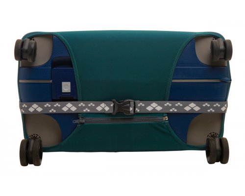 Suitcase cover Routemark Royal Green S SP240
