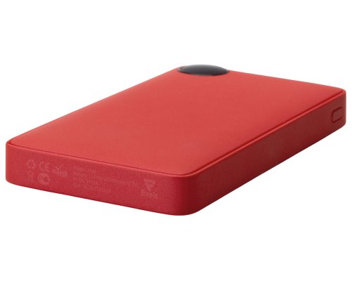 Аккумулятор внешний с дисплеем Evolt Mild, 10 000 mAh, красный (591231)