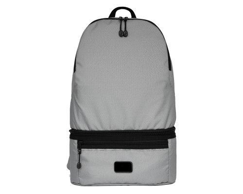 Backpack convertible Brand Charger Athletica water‑resistant with a waist bag, 45.5 x 29 x 13 cm, grey (833116)