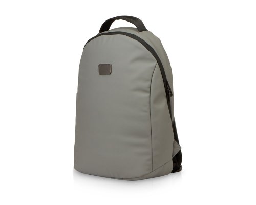 Backpack Voyager Sofit laptop made of eco‑leather, gray (935710)