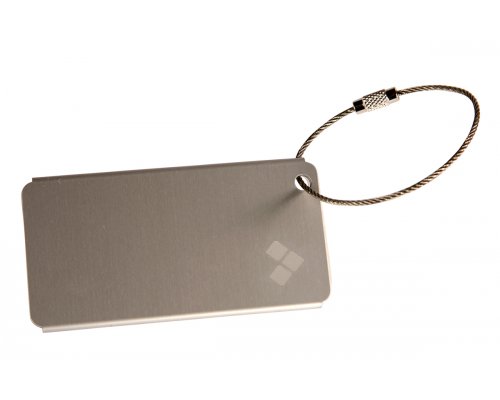 Tag luggage Routemark Valmont Aluminum, grey