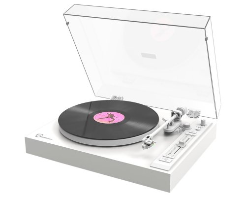 Vinyl record player Reproductor RP-300BT White