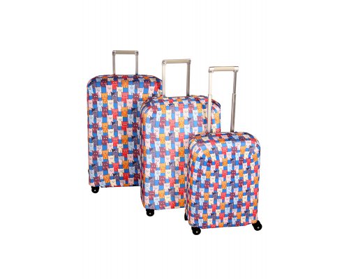 Чехол для чемодана Routemark Catstrophe (Шкодастрофа) S (SP500)