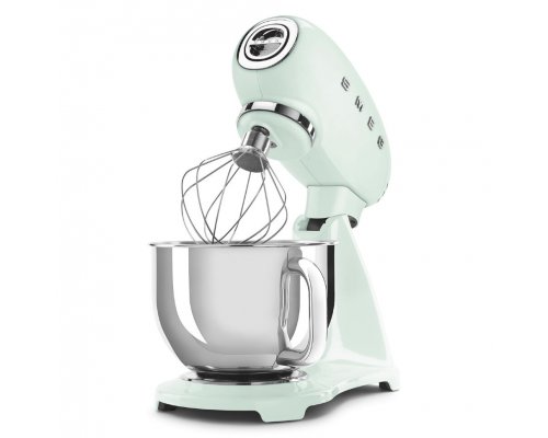 Миксер планетарный Smeg SMF05PGEU пастельный зелёный