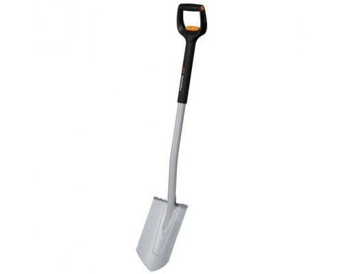Лопата штыковая телескопическая закругленная Fiskars Xact 1066732