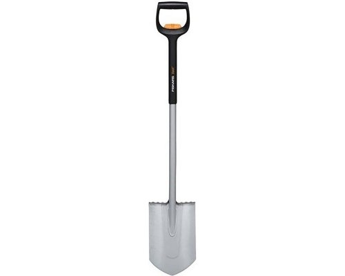 Лопата штыковая телескопическая закругленная Fiskars Xact 1066732