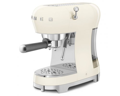 Кофемашина-эспрессо Smeg ECF02CREU кремовый