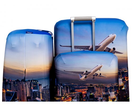 Suitcase cover Routemark Plane 2.0 L/XL (SP240)