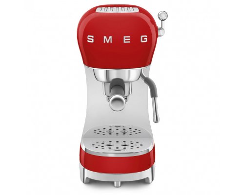 Carob coffee maker Smeg ECF02RDEU red