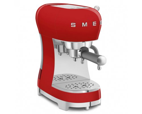 Carob coffee maker Smeg ECF02RDEU red