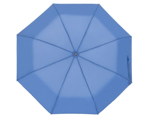 Зонт складной Molti Manifest Color со светоотражающим куполом синий RA-133836