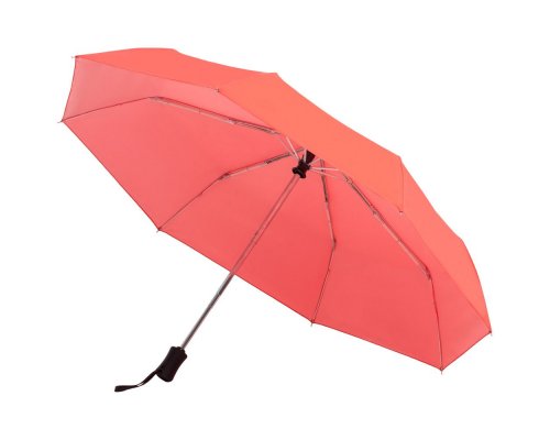 Folding umbrella Molti Manifest Color with a reflective dome red RA-133835
