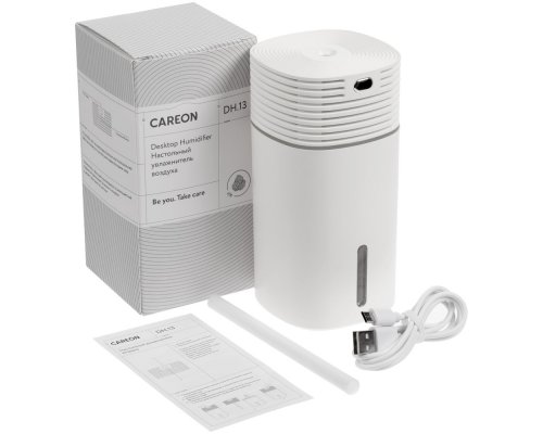 Увлажнитель настольный с подсветкой Careon DH13, белый (13719.60)