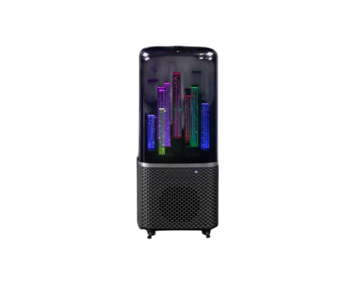 Wireless speaker with backlight Indivo citySound, black (13930.30)