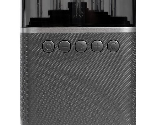 Wireless speaker with backlight Indivo citySound, black (13930.30)