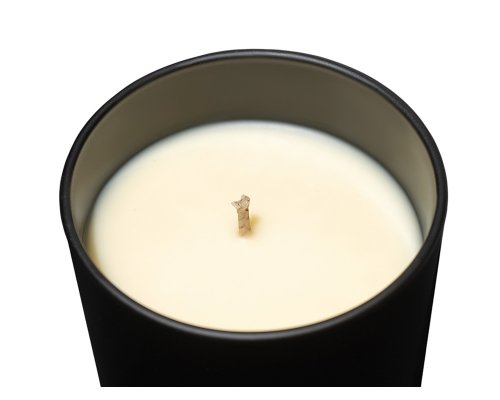 Scented candle Lights of Moscow in a black Mystery glass, Exclusive collection, 250 ml (268811N)