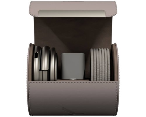 Устройство зарядное беспроводное Magssory Signature Pro 3 в 1 Qi2 Titan (WCH073t)