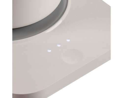 Кружка с подогревом и беспроводной зарядкой Indivo dualBase plus, белая (15783.60)