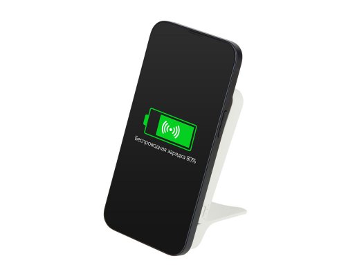 Аккумулятор внешний магнитный Qjet MagnIQ, 5000 mAh, белый (230436)