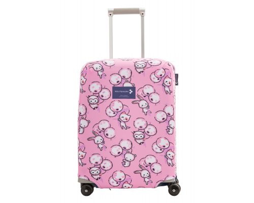 Cover for a suitcase Routemark White & Fluffy S (SP310), Art. Lebedev Studio