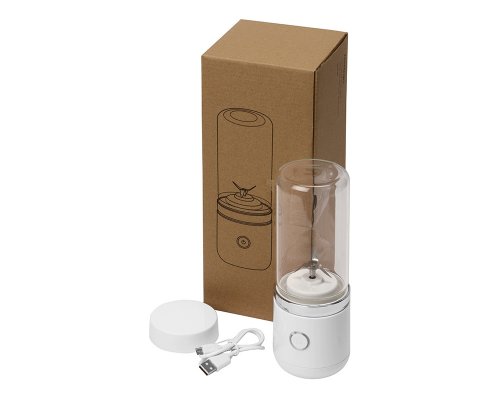 Блендер портативный Eat Mix&Go, 380 мл, белый/прозрачный RA-238020