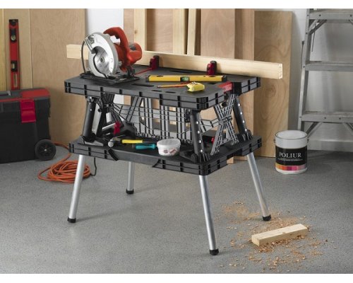 Верстак столярный складной Keter Folding Table Mettal Leg