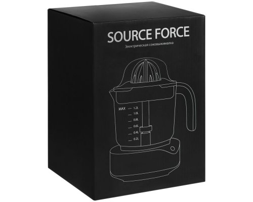 Electric citrus juicer Molti Source Force, silver-black (17329.13)