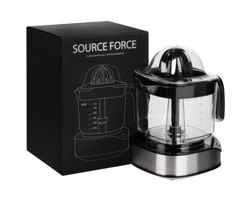 Electric citrus juicer Molti Source Force, silver-black (17329.13)
