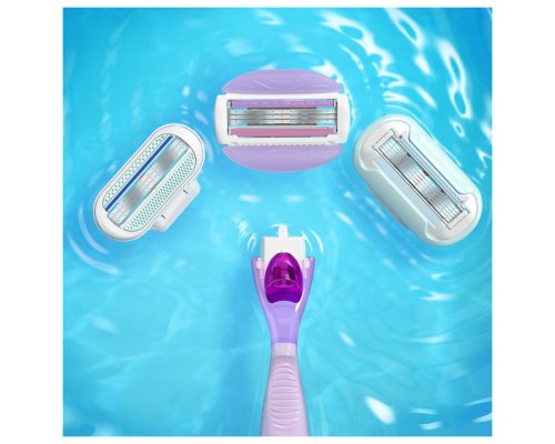 Replaceable cartridges for razor Gillette Venus Comfortglide Breeze 4 pcs.