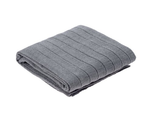 Blanket Very Marque Pluma, 110x170 cm, dark gray (graphite)