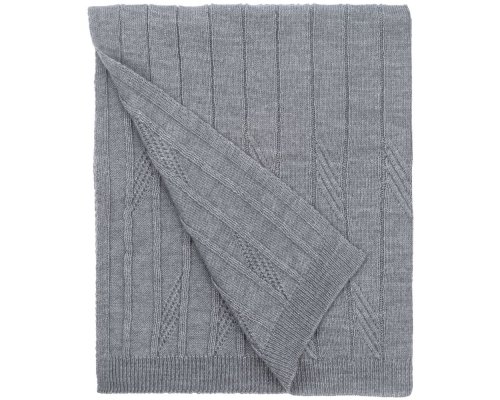 Blanket Very Marque Pluma, 110x170 cm, dark gray (graphite)