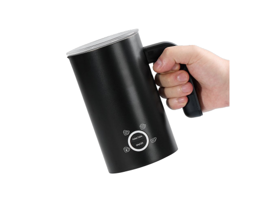 Electric milk frother Molti Creamistry, black (19403.30)