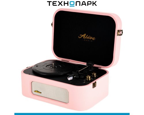 Проигрыватель виниловых пластинок Alive Audio Stories Rose Wine STR-06-RW
