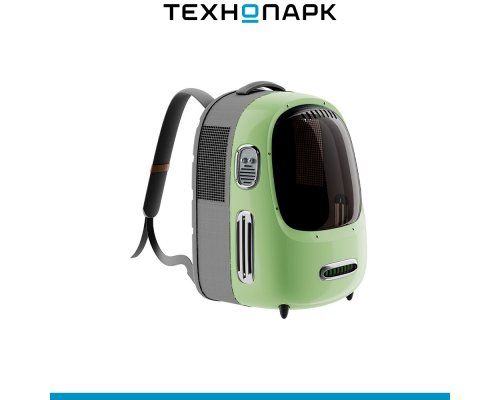 Рюкзак-переноска для домашних животных Petkit Breezy v 2.0, зелёный