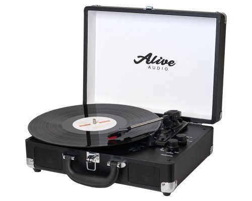 Проигрыватель виниловых пластинок Alive Audio Glam Noir GLM-01-NR