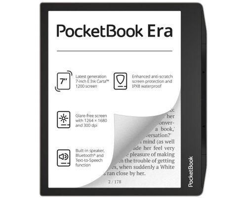 Книга электронная PocketBook 700 Stardust Silver (PB700-U-16-WW)