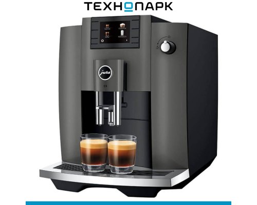 Кофемашина Jura E6 Dark Inox (15439)