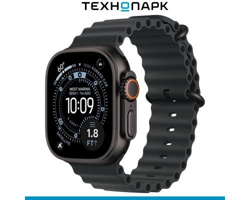 Смарт-часы Apple Watch Ultra 3 49 мм Black, Ocean Band чёрный