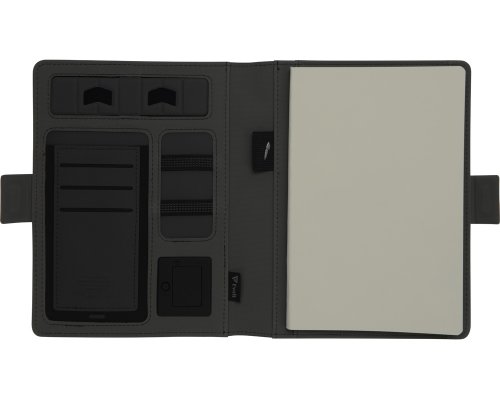 Органайзер с беспроводной зарядкой Evolt  Powernote, 5000 мАч, светло-серый (593918)