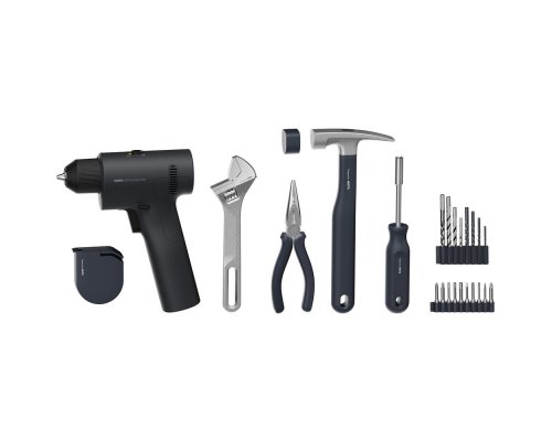Набор инструментов Hoto 16V Brushless Drill Tool Set серый (HTE0035GL)